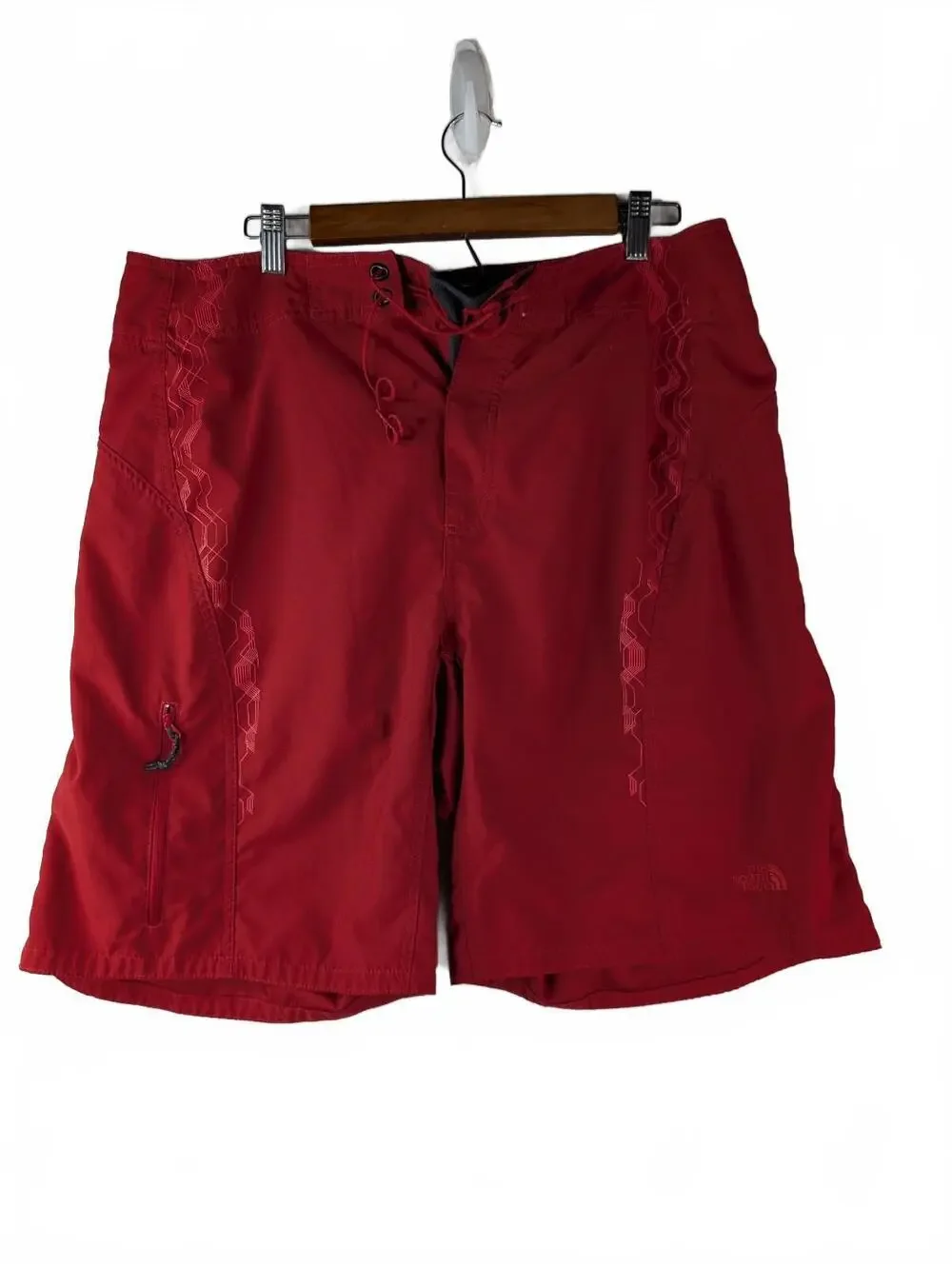 The North Face Men's Red Board Shorts Size 36